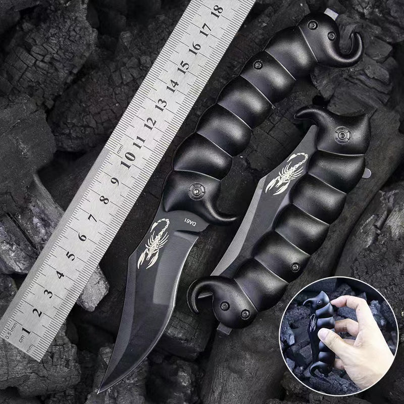 Scorpion Knife Outdoor Hunting Camping Folding Knife