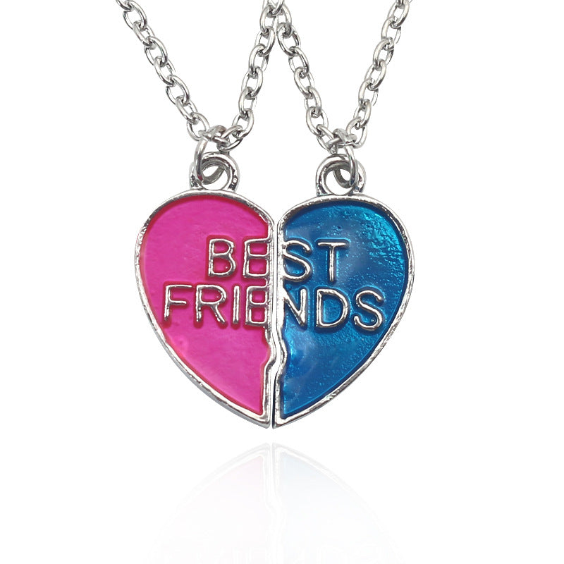 Best Friend Series BFF Necklace For 2-8 BFs