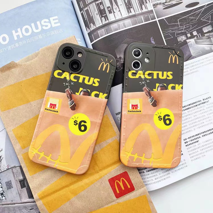 Cactus Jack Mcdonald's Phone Case for iphone