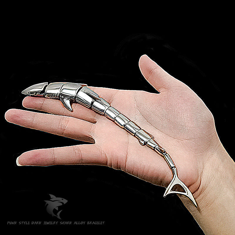 Shark Titanium Steel Bracelet