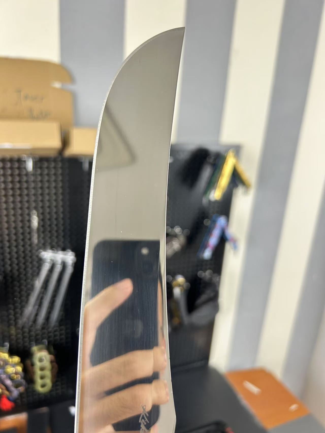 Cool Mirror Polish Tanto