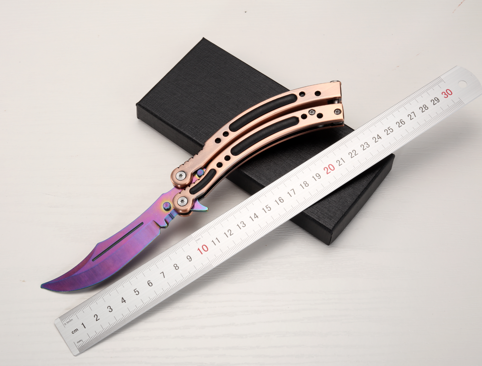 Sharp CSGO Slaughter Butterfly Knife – BLADESUBSCRIBE