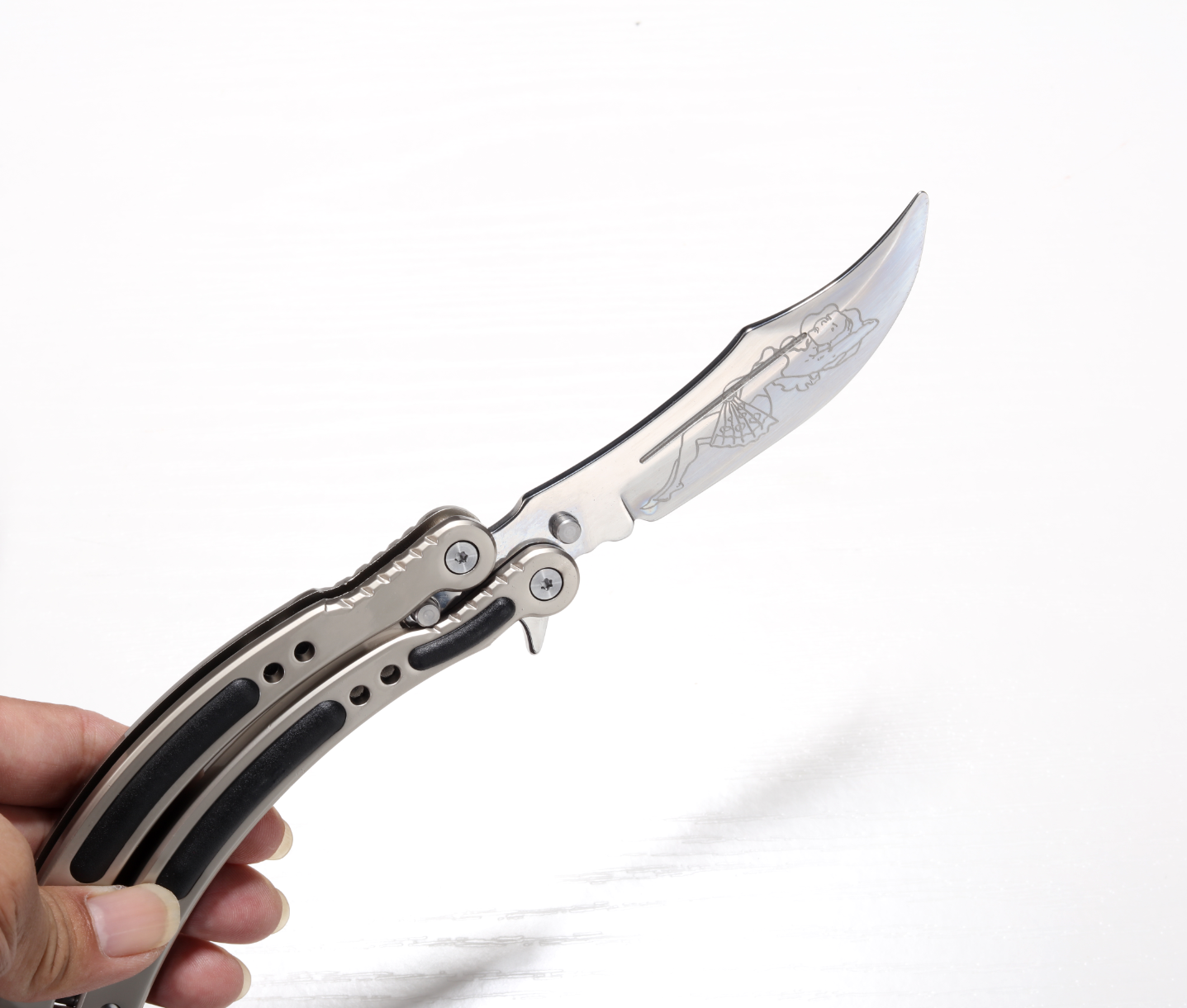Sharp CSGO Slaughter Butterfly Knife