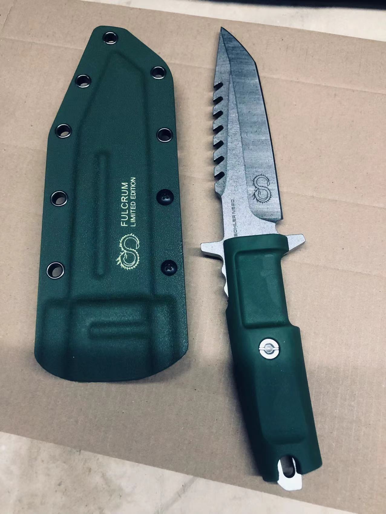 Extrema Ratio FULCRUM Army Green&Black Knife Dagger