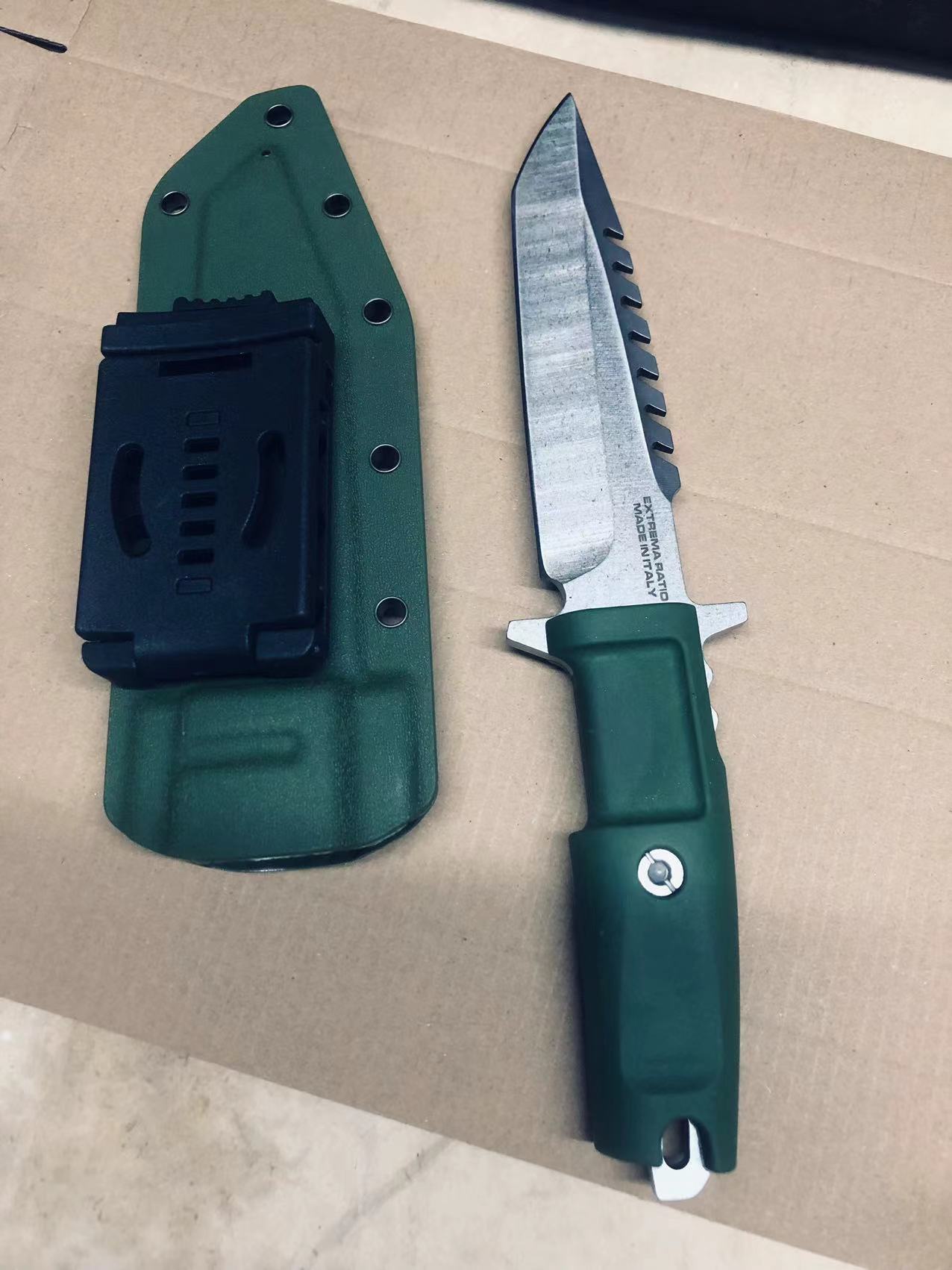 Extrema Ratio FULCRUM Army Green&Black Knife Dagger