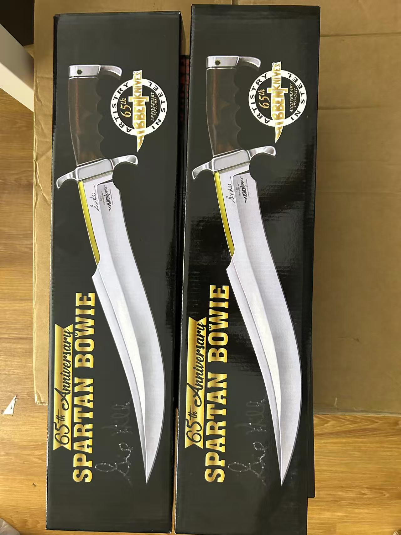 Gil Hibben 65TH Anniversary Spartan Bowie Knife For Real Knife Collectors