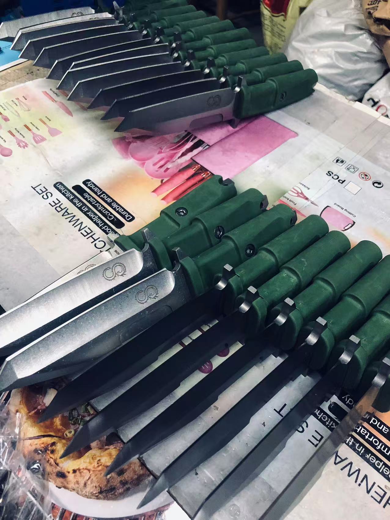 Extrema Ratio FULCRUM Army Green&Black Knife Dagger