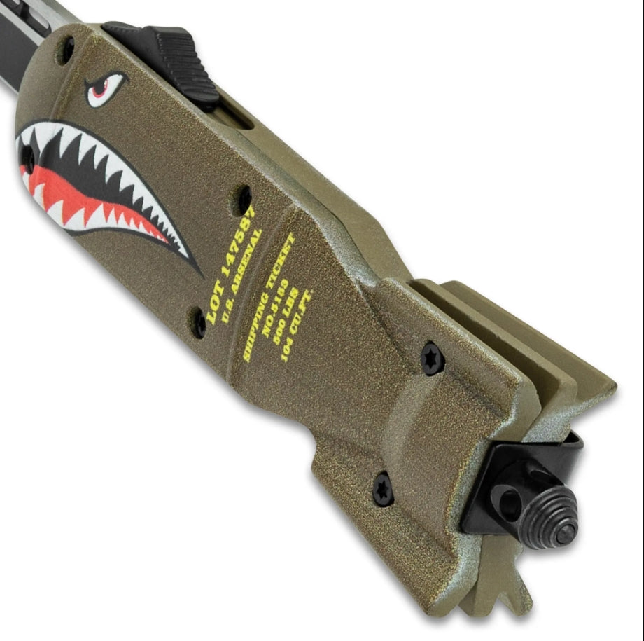 Shark Bomb OTF 7in Overall