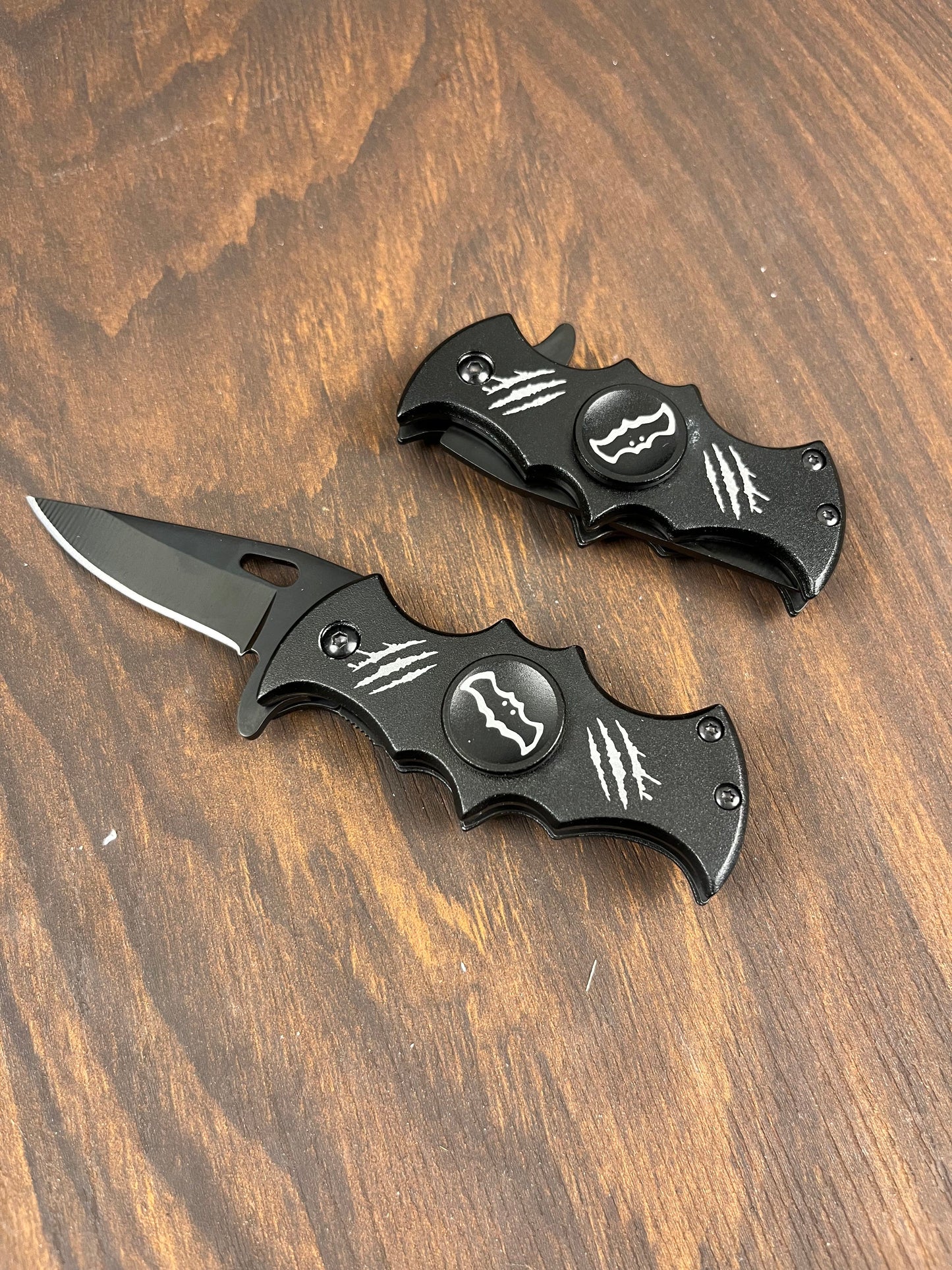 Batman Spinner Fidget Knife