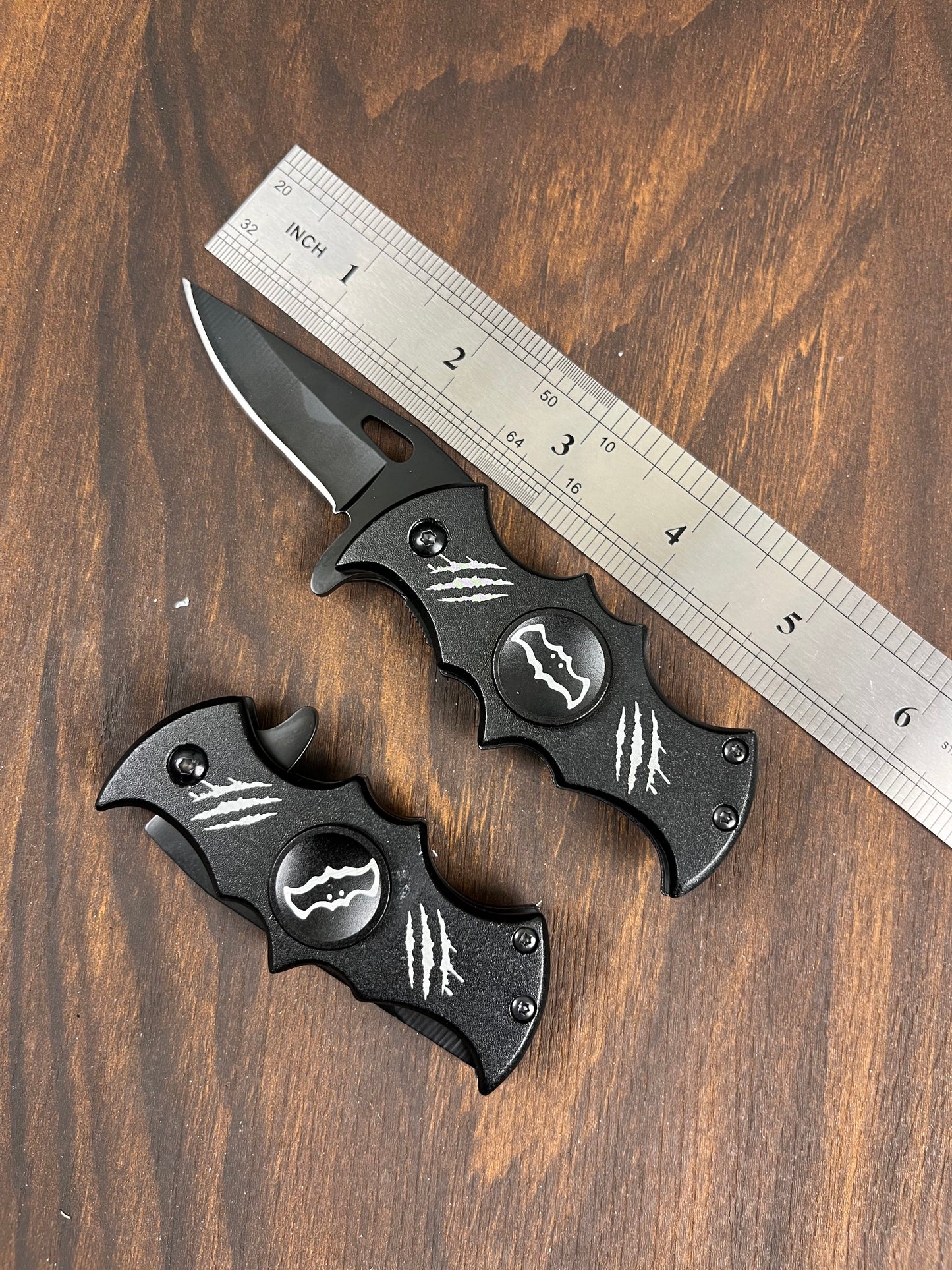 Batman Spinner Fidget Knife