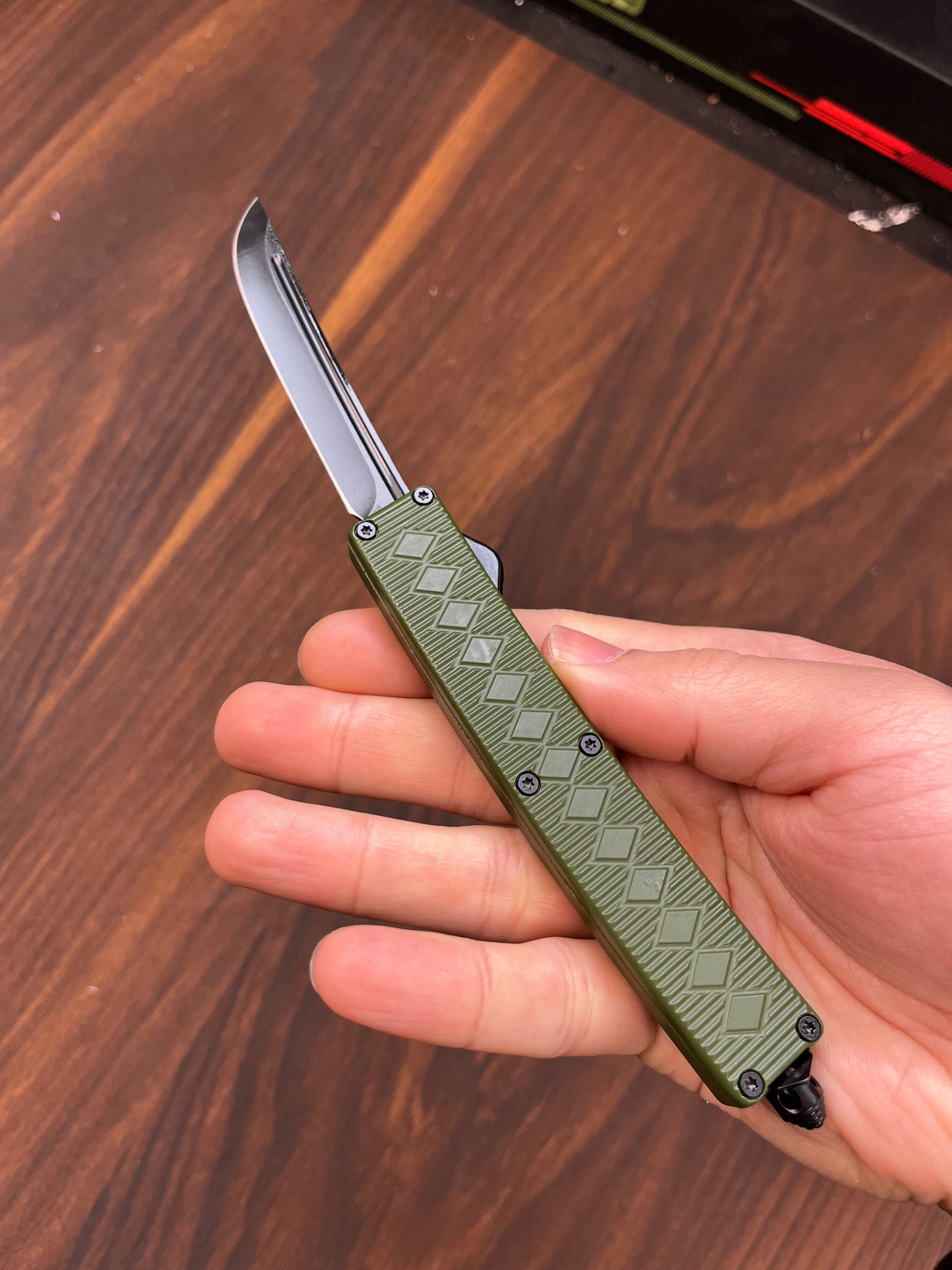 Ninja Katana OTF Sharp Naruto Demon Slayer Pocket Knife EDC Knife