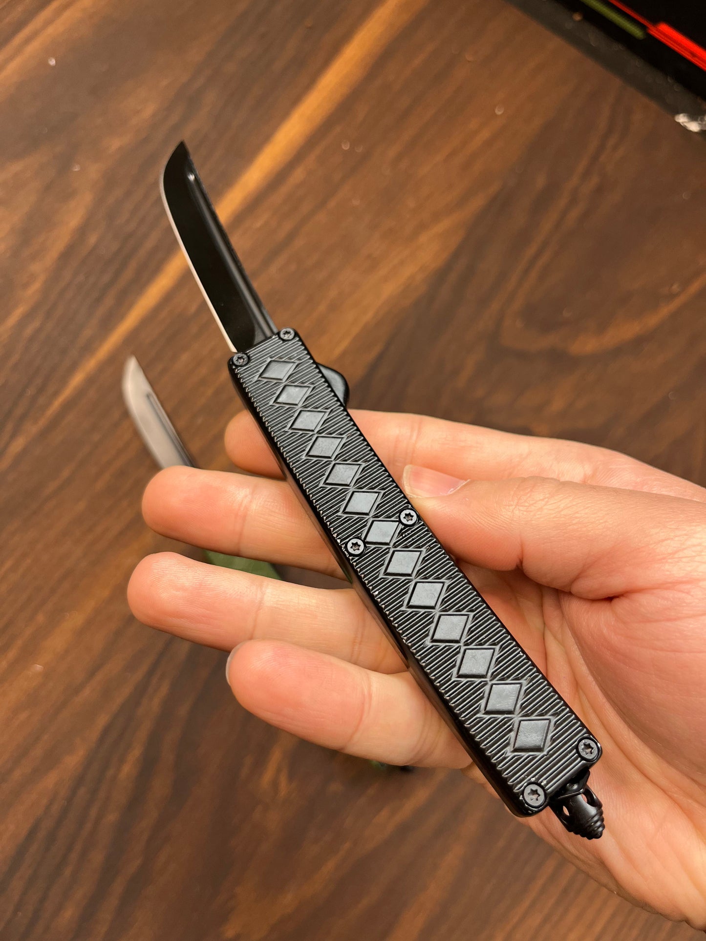 Ninja Katana OTF Sharp Naruto Demon Slayer Pocket Knife EDC Knife
