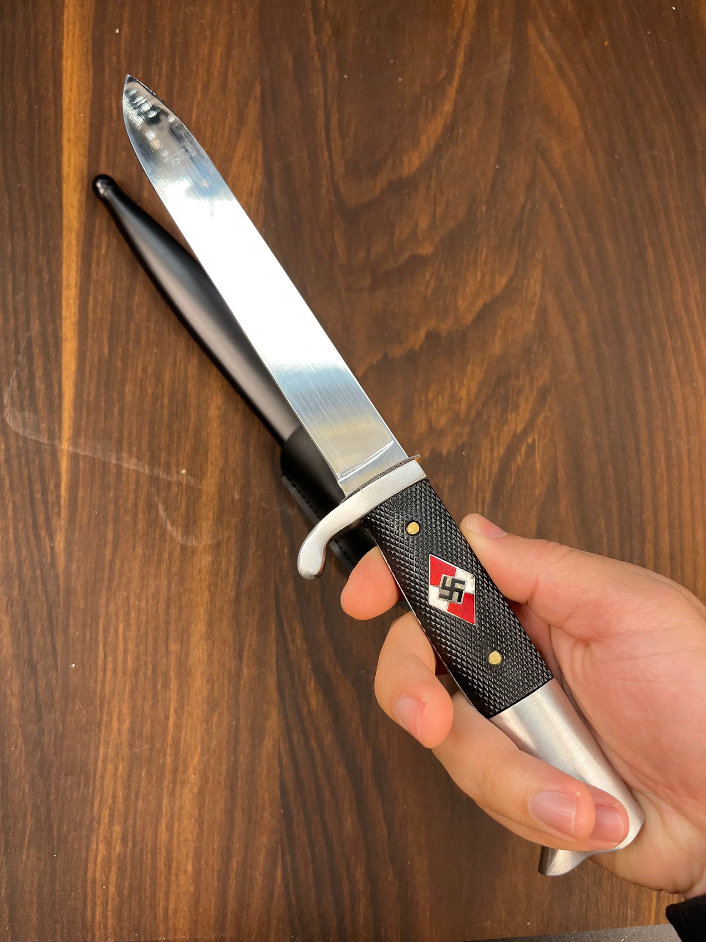 WW2 German Knife 16in/12.2in Overall