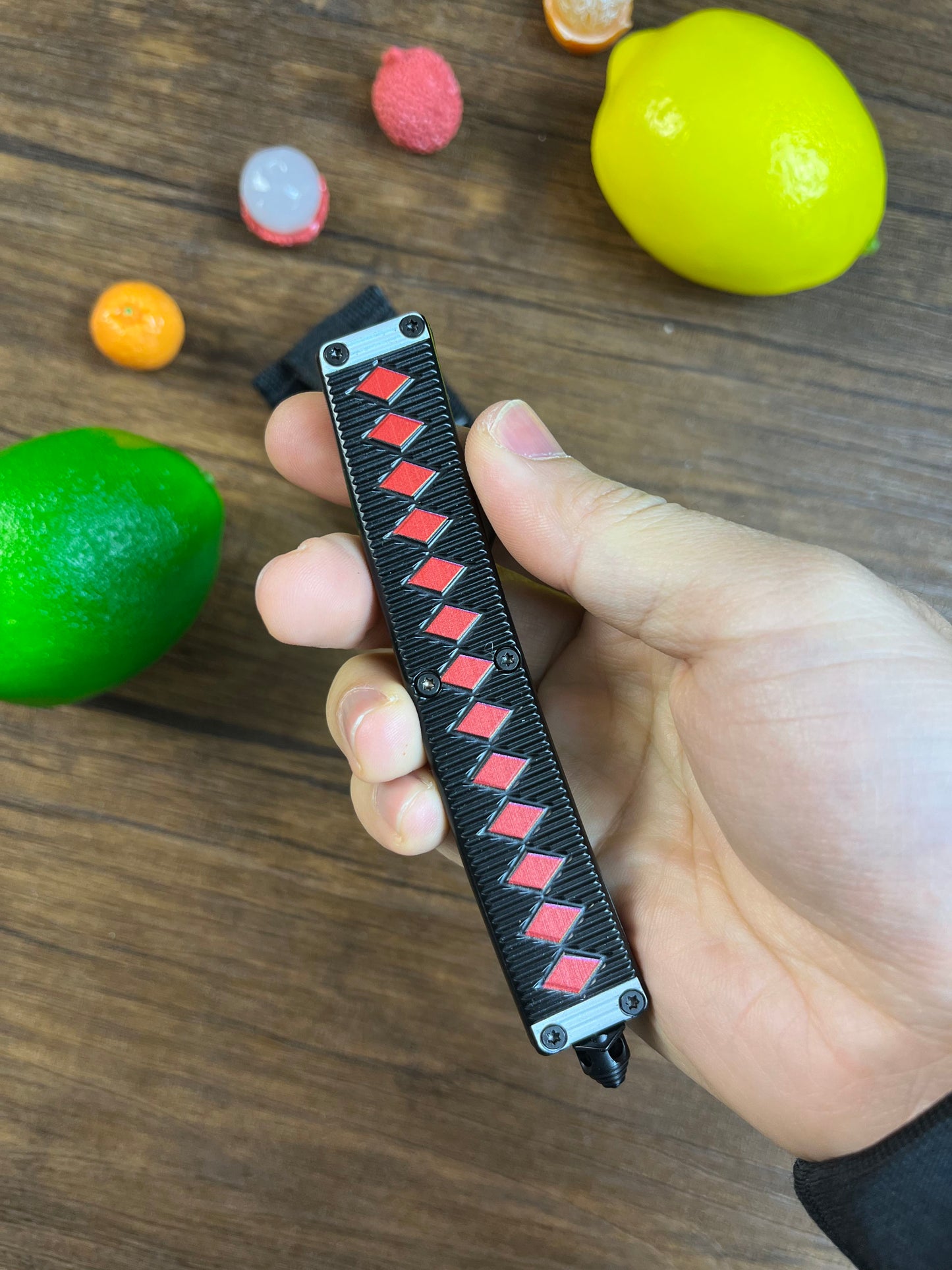 Ninja Katana OTF Sharp Naruto Demon Slayer Pocket Knife EDC Knife
