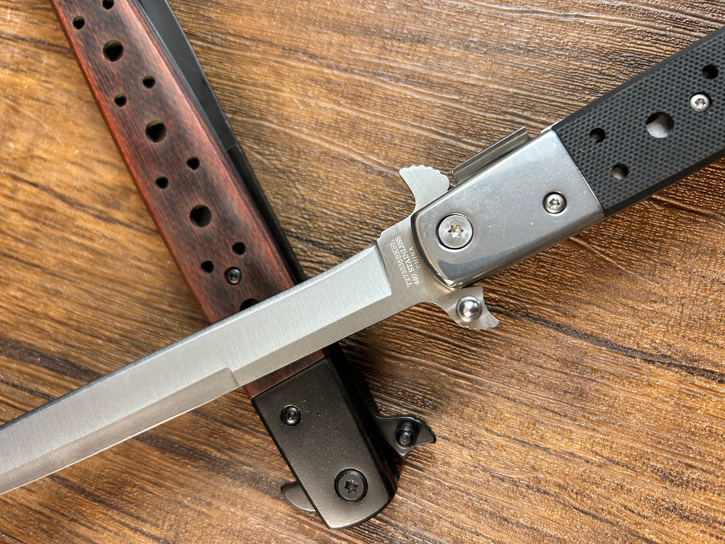 13in Stiletto Folding Knfie