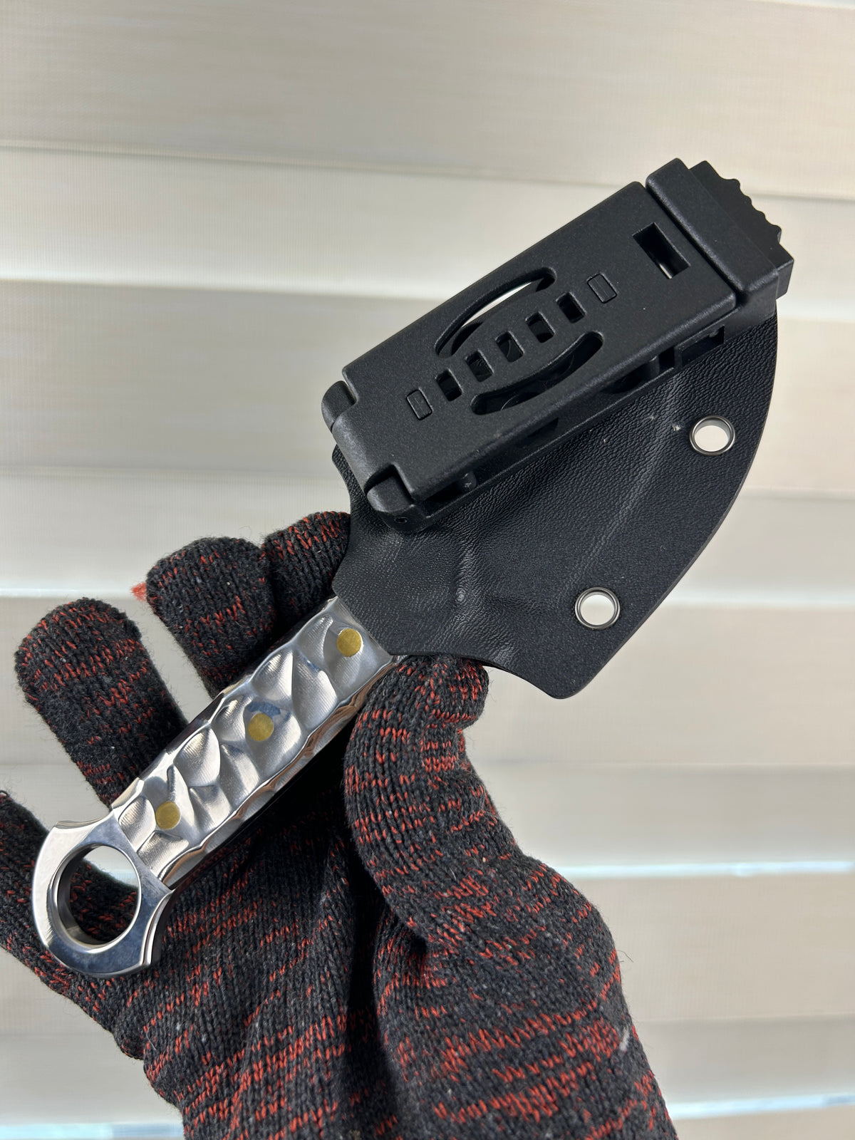 Mirror Forged Portable Shovel with K-Sheath