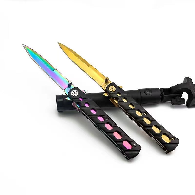 Quick Open Camping Fruit Folding Knife