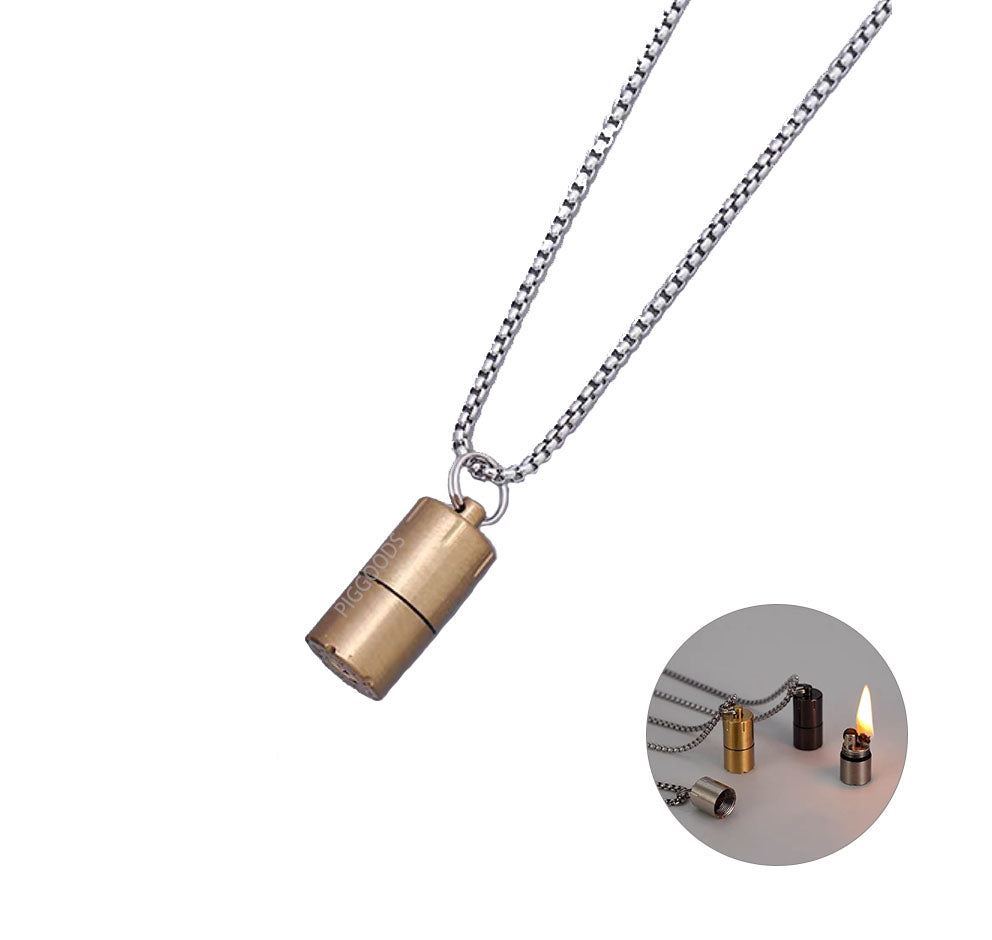 Creative Waterproof Mini Bullet Lighter Chain