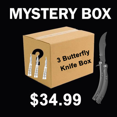 Mystery Butterfly Knife Box For Knife Collector Who Love Balisongs Butterfly Knives