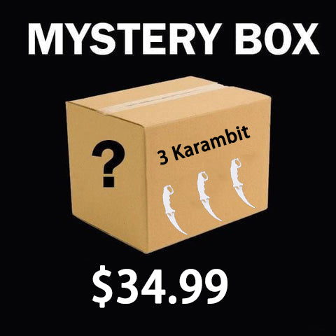 Mystery Karambit Box For Knife Collector Who Love Karambit