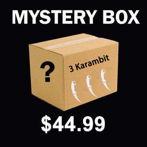 Mystery Karambit Box For Knife Collector Who Love Karambit