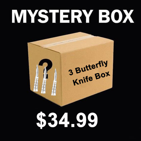 Mystery Butterfly Knife Box For Knife Collector Who Love Balisongs Butterfly Knives