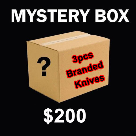 Mystery Brand Knife Box Fixed Knives/Auto Knives,Write down your username below if you'd like to post your video on TikTok