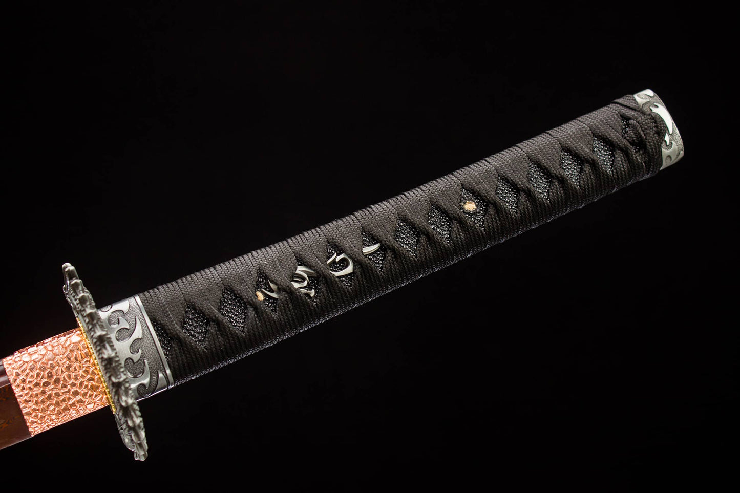 The Blood Katana with Dragon Fitting