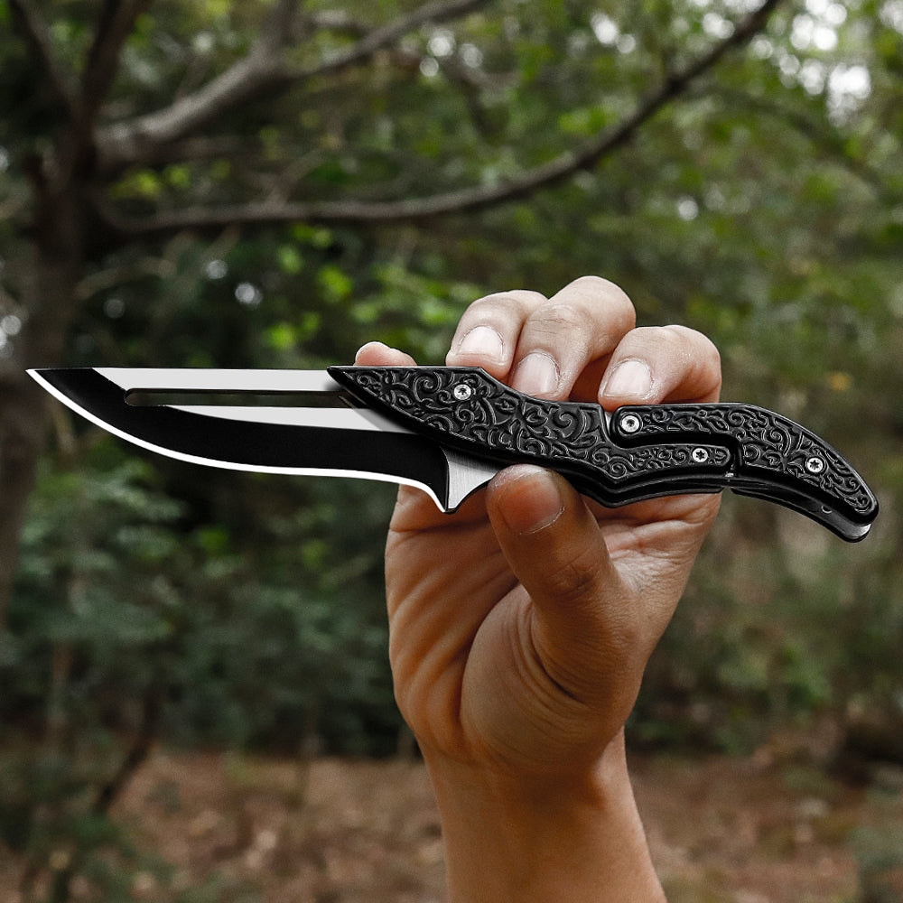 Black Magician Knives Folding Blade CSGO Knife – BLADESUBSCRIBE