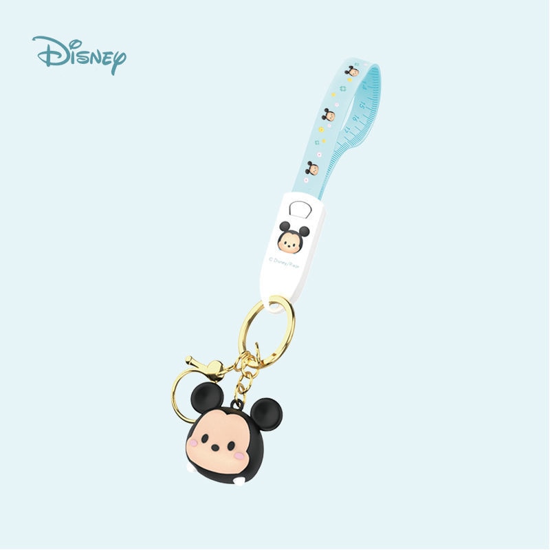 Lotso Mickey 3 in 1 Data Cable Charger Key Chain For Android Apple Samsung Huawei