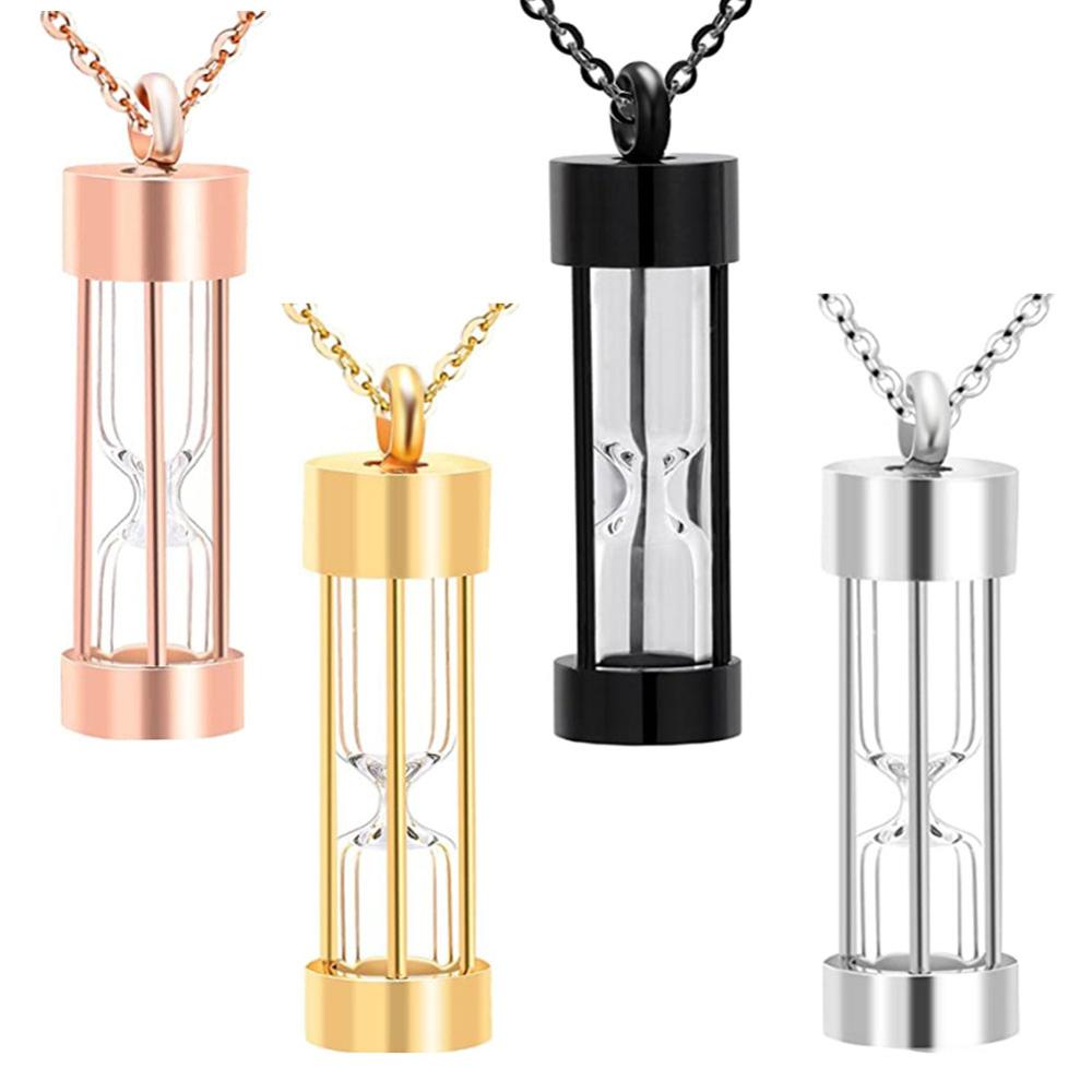 PIGGOODS Eternity Memory Hourglass Urn Necklace