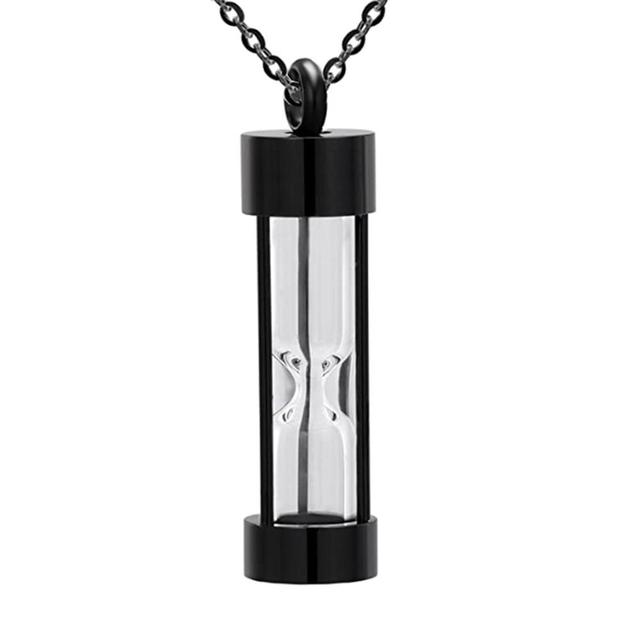 PIGGOODS Eternity Memory Hourglass Urn Necklace