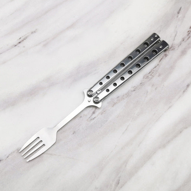 Butterfly Knife Fork Spoon Trainer CSGO Game