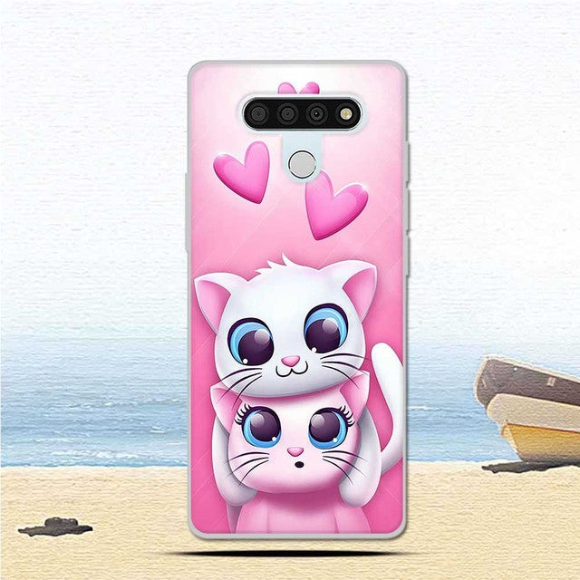 For LG Stylo 6 Case Cartoon Patined