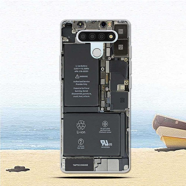 For LG Stylo 6 Case Cartoon Patined