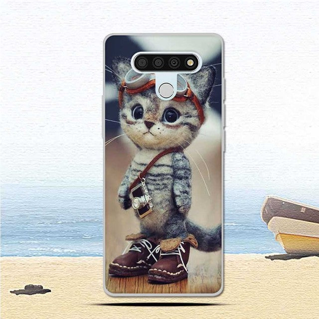 For LG Stylo 6 Case Cartoon Patined