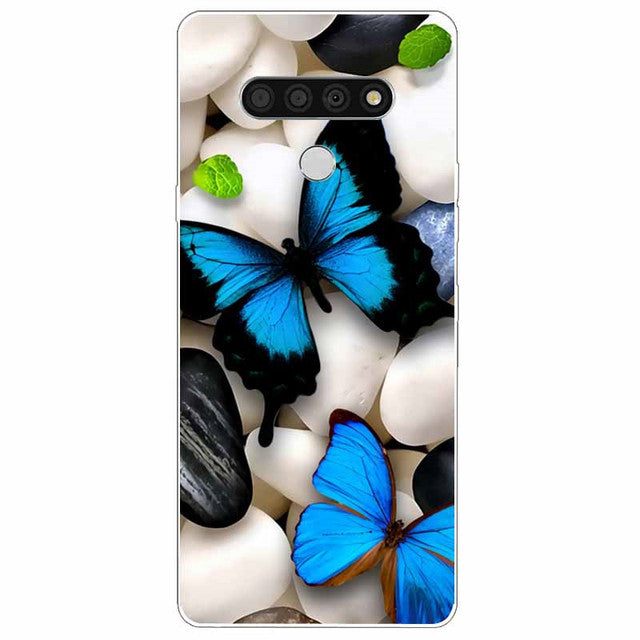 For LG Stylo 6 Case Silicone Soft Landscape TPU Phone Cover