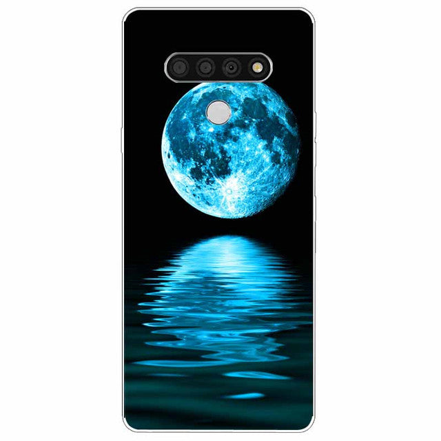 For LG Stylo 6 Case Silicone Soft Landscape TPU Phone Cover