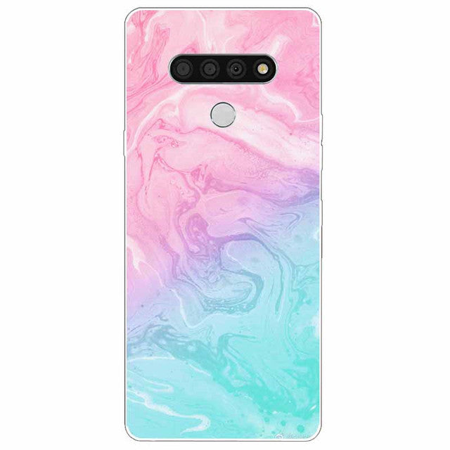 For LG Stylo 6 Case Silicone Soft Landscape TPU Phone Cover