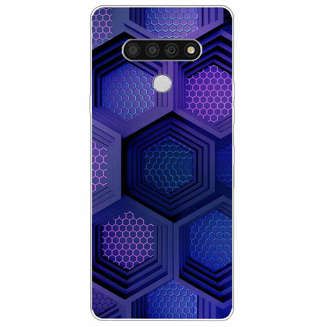 For LG Stylo 6 Case Silicone Soft Landscape TPU Phone Cover