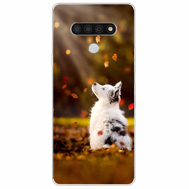 For LG Stylo 6 Case Silicone Soft Landscape TPU Phone Cover