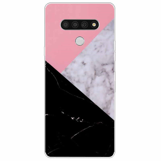 For LG Stylo 6 Case Silicone Soft Landscape TPU Phone Cover