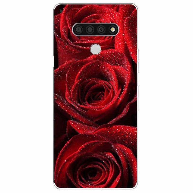 For LG Stylo 6 Case Silicone Soft Landscape TPU Phone Cover