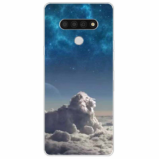 For LG Stylo 6 Case Silicone Soft Landscape TPU Phone Cover