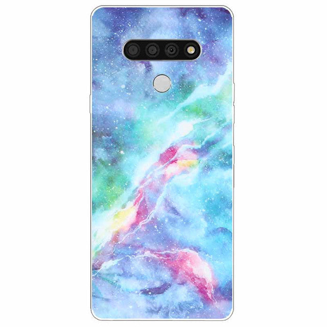 For LG Stylo 6 Case Silicone Soft Landscape TPU Phone Cover