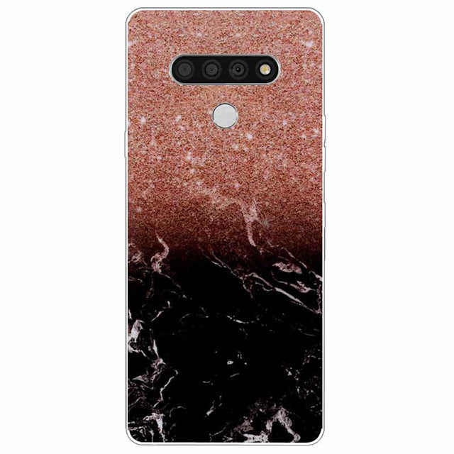 For LG Stylo 6 Case Silicone Soft Landscape TPU Phone Cover