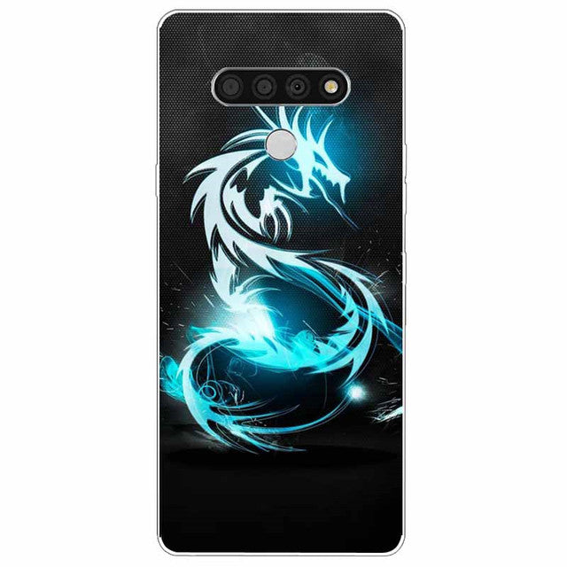 For LG Stylo 6 Case Silicone Soft Landscape TPU Phone Cover