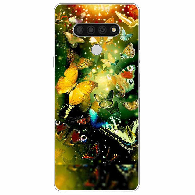 For LG Stylo 6 Case Silicone Soft Landscape TPU Phone Cover