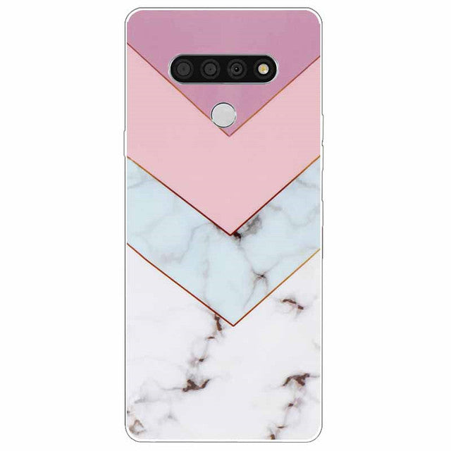 For LG Stylo 6 Case Silicone Soft Landscape TPU Phone Cover