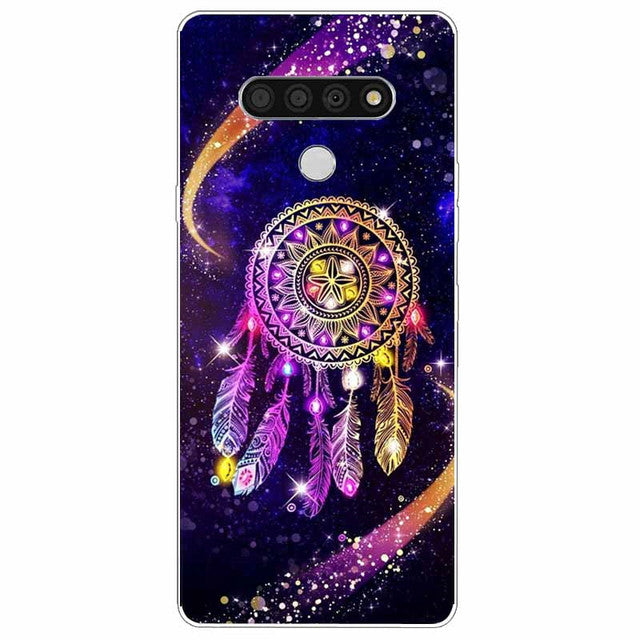 For LG Stylo 6 Case Silicone Soft Landscape TPU Phone Cover